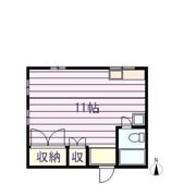 第2内海ビルの間取り画像
