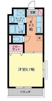 メイユールビジュの間取り画像