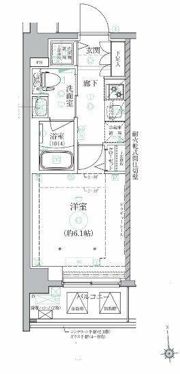 ベルシード川崎大師の間取り画像