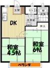 けやきハイツの間取り画像