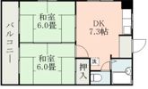 ホワイトキャッスル田崎の間取り画像