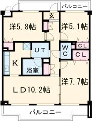 ラルゴ・コートの間取り画像