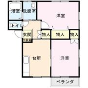 アパルトマンDの間取り画像