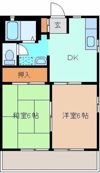 グリーンキャッスルAの間取り画像