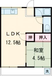 グリーンハイツ秋の間取り画像