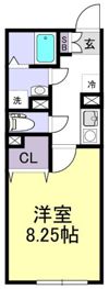 スターティス六実の間取り画像