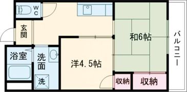 メゾン新在家の間取り画像