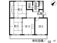 大?ビルの間取り画像