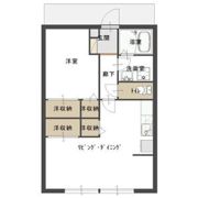 常盤ハイツの間取り画像