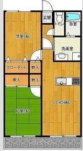 メゾン・ソレイユの間取り画像
