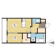 THE APARTMENT福山駅前の間取り画像
