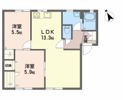 フレグランス新居 B棟の間取り画像