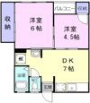 プレゼンス紀伊Ⅰの間取り画像
