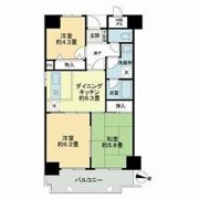 ライオンズマンション和泉上町の間取り画像
