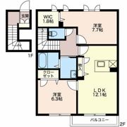 ブランメゾンの間取り画像