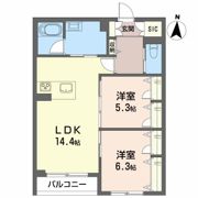 カルムメゾンの間取り画像