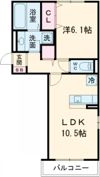 D-room南方の間取り画像