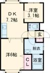 アールズⅢの間取り画像
