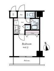 ラ・シード八王子の間取り画像