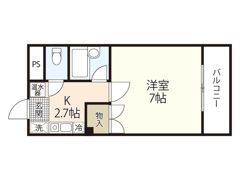 アーバンヒルズ510の間取り画像