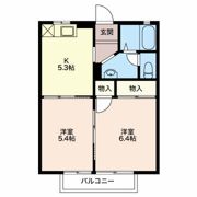 ファミール落合Bの間取り画像