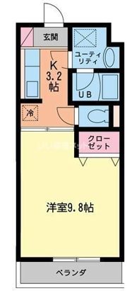 ラ ヴェラ ヴィータの間取り画像