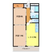 シャトレ桑名の間取り画像