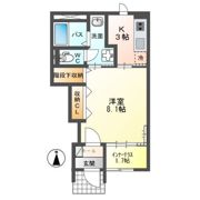 ビオルネ 奏(VIE.ORNER～KANADE～)の間取り画像