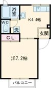 ハイライフ三条Aの間取り画像