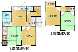 港貸家Iの間取り画像