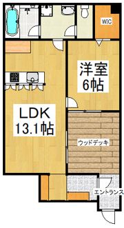 エコリビングステージ上北台 北棟の間取り画像
