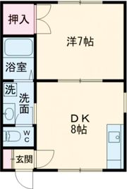 クレイドル鍛治の間取り画像