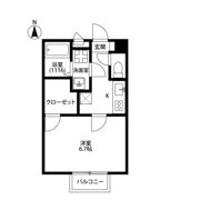 アムール 南街の間取り画像