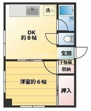 タキーハイツの間取り画像