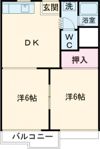 ラポール住吉の間取り画像