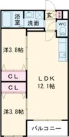 アバンティオ北花田の間取り画像
