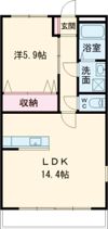ライフパーク・ミナミの間取り画像