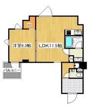 ルミアージュ登戸の間取り画像