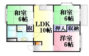 エルディム川内 A棟の間取り画像