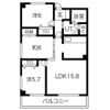 ライフ第5マンション大平台の間取り画像