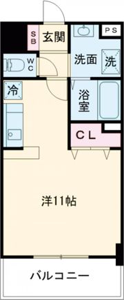 ロイヤルビーズ駅南の間取り画像