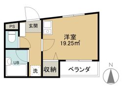 モンシャトー参番館の間取り画像