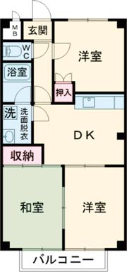 サープラス ステラ Aの間取り画像