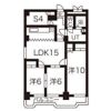 宝蔵院マンションの間取り画像