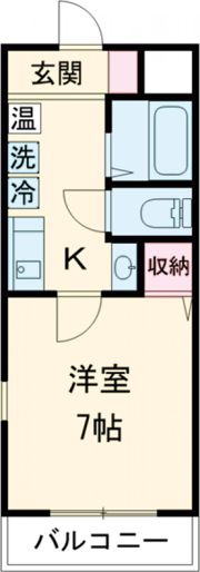 Lily-be北沢の間取り画像