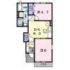 グランド－ルAの間取り画像
