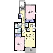 エクセルガ－デンⅡの間取り画像