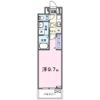 長後アパートの間取り画像
