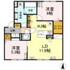 ORKA Village Eの間取り画像