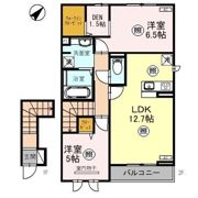 コーポ田村№15の間取り画像